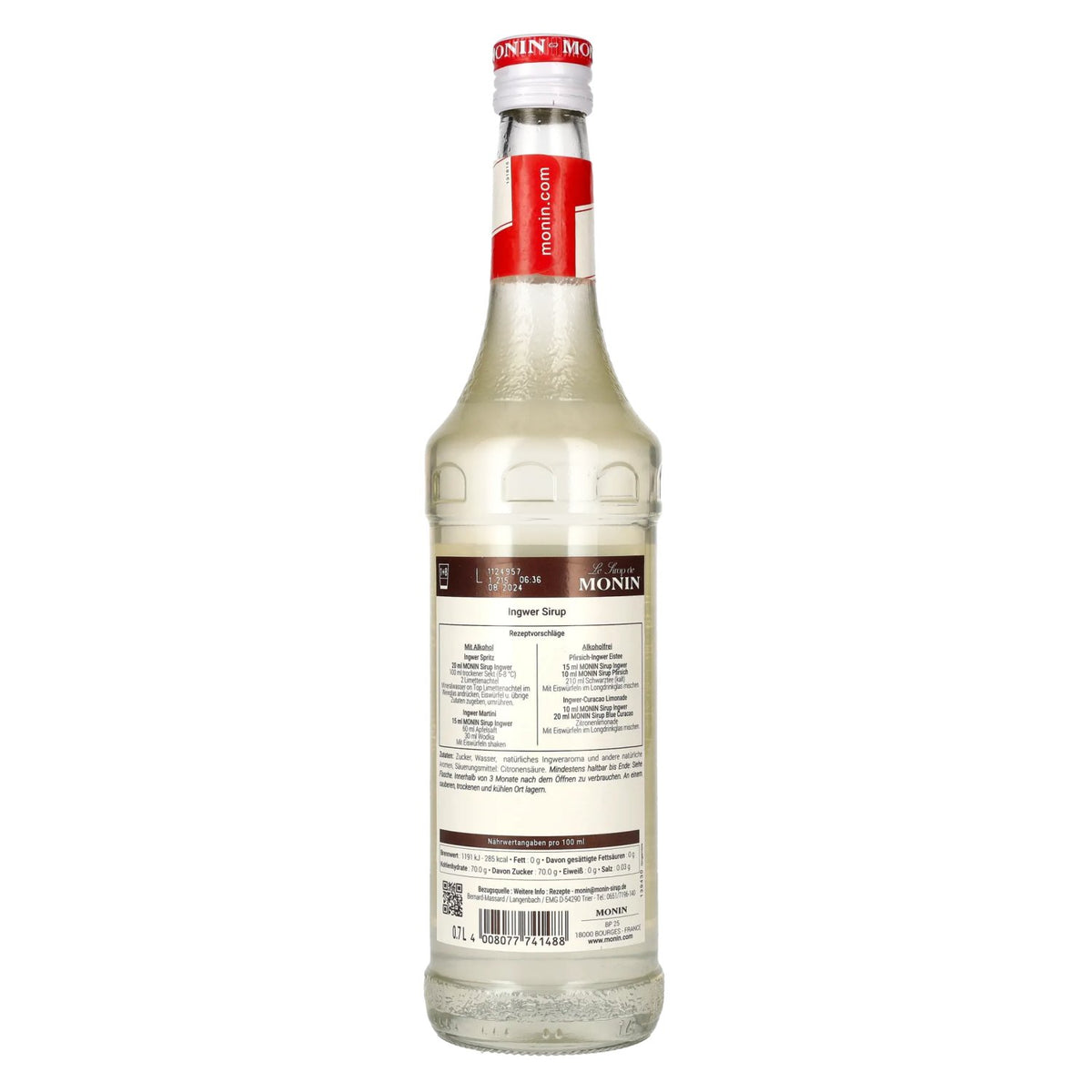 Monin Ginger Syrup 0.7 l