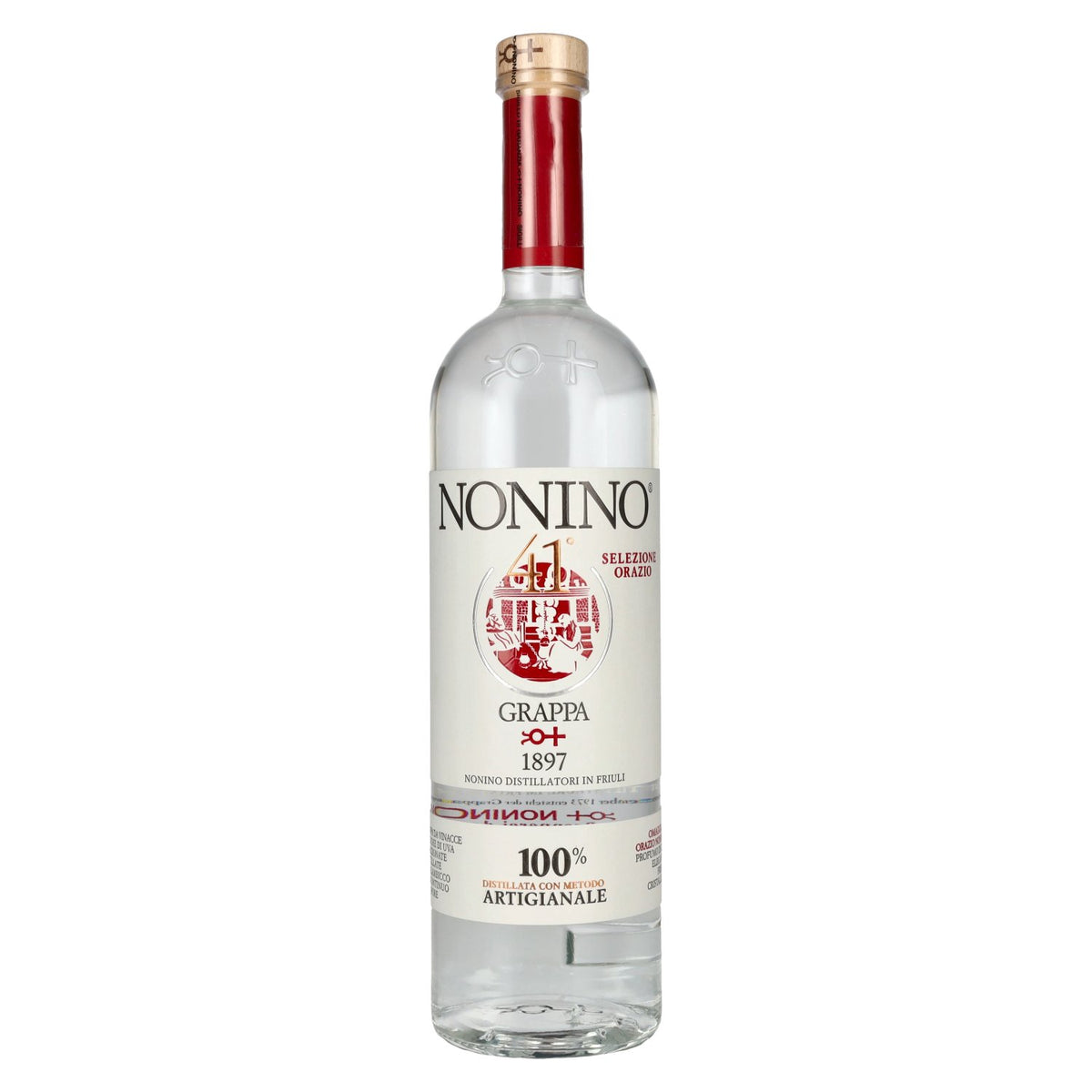 Nonino Grappa Tradizione Selezione Orazio 41% vol. 1 litre