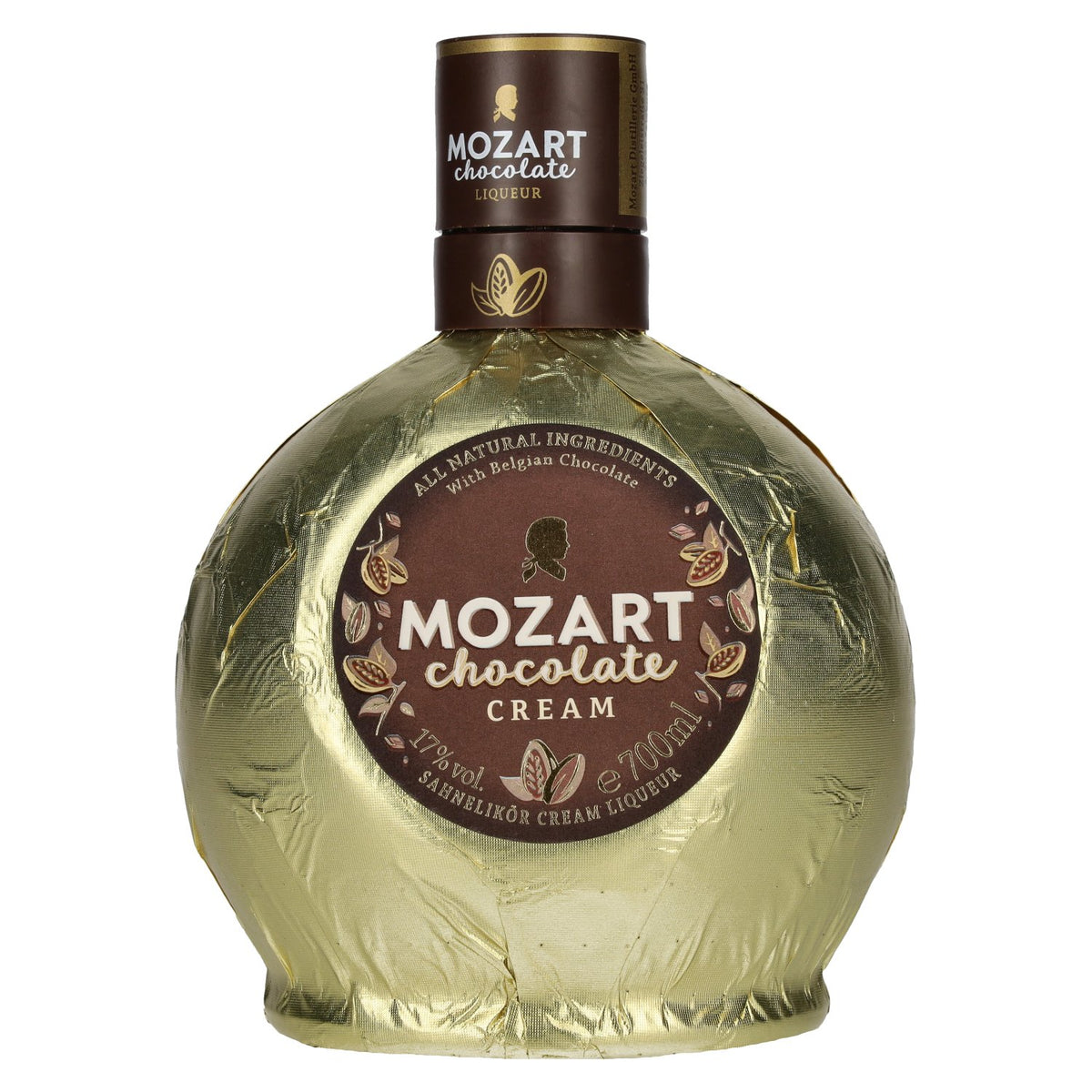 Liqueur à la crème au chocolat Mozart, 17 % vol., 0,7 l