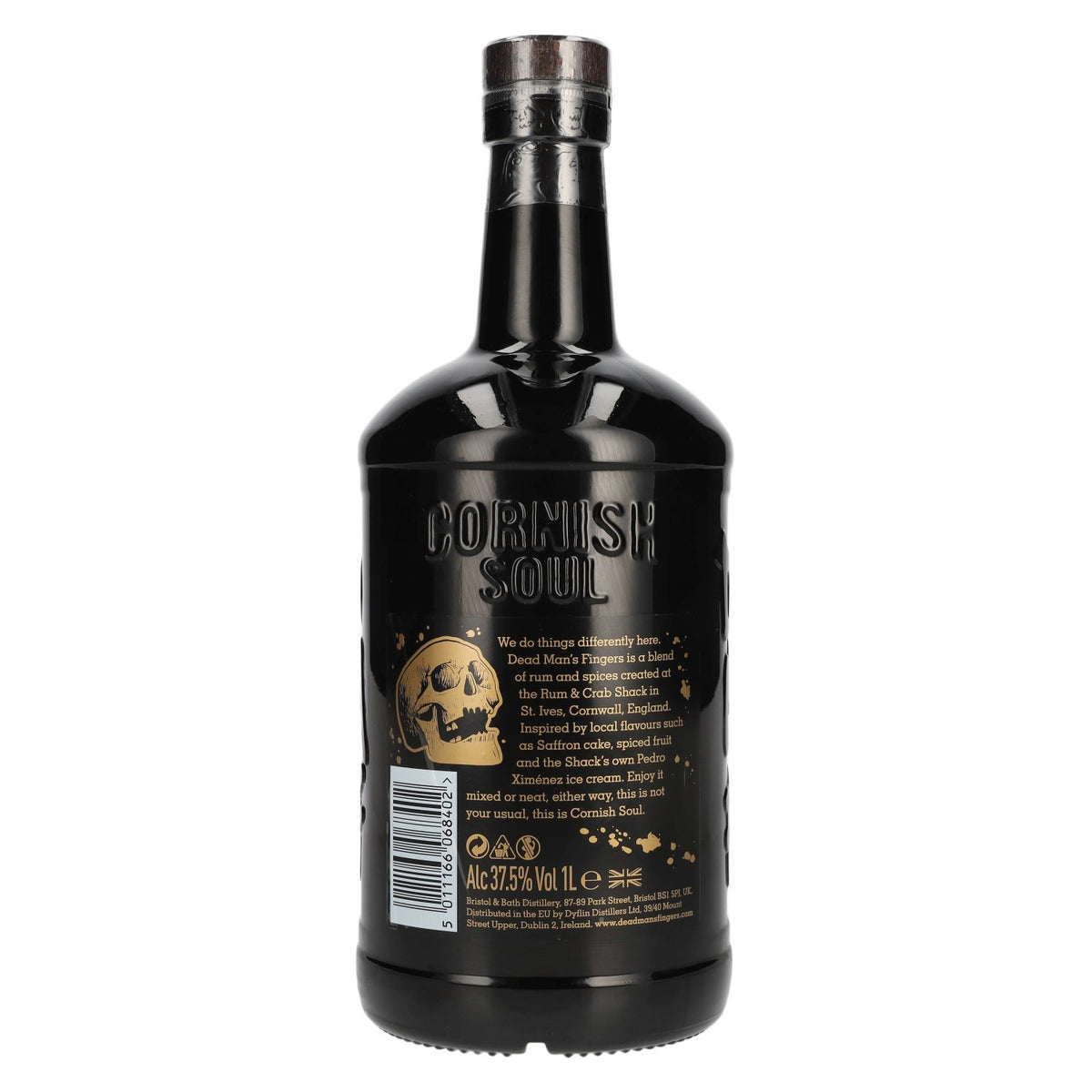 Rhum épicé Dead Man's Fingers 37,5 % vol. 1 l