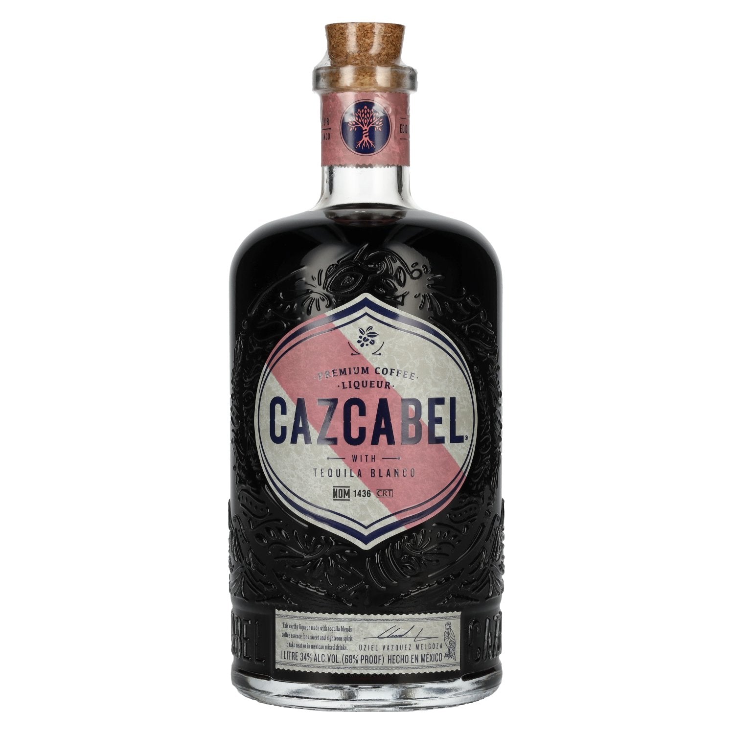 Cazcabel COFFEE Tequila Liqueur 34% vol. 1l