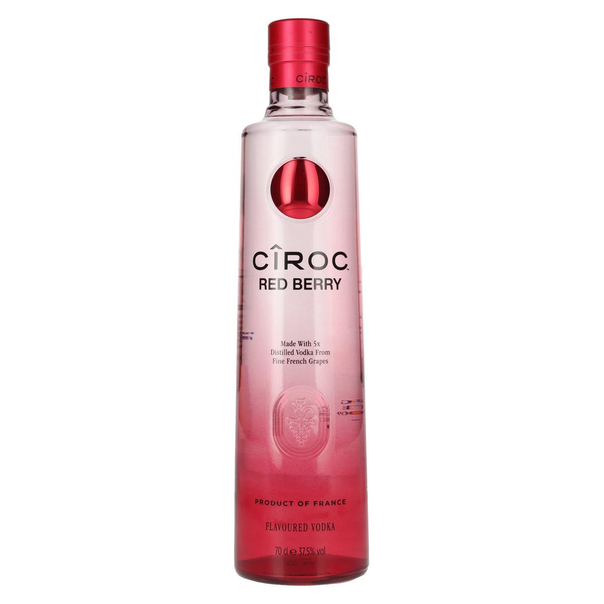 Cîroc RED BERRY Flavoured Vodka 37,5% Vol. 0,7l