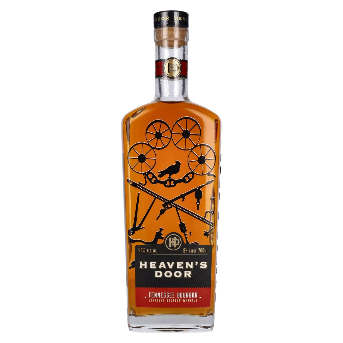 Heaven's Door TENNESSEE BOURBON Straight Bourbon Whiskey 42% ABV 0.7l