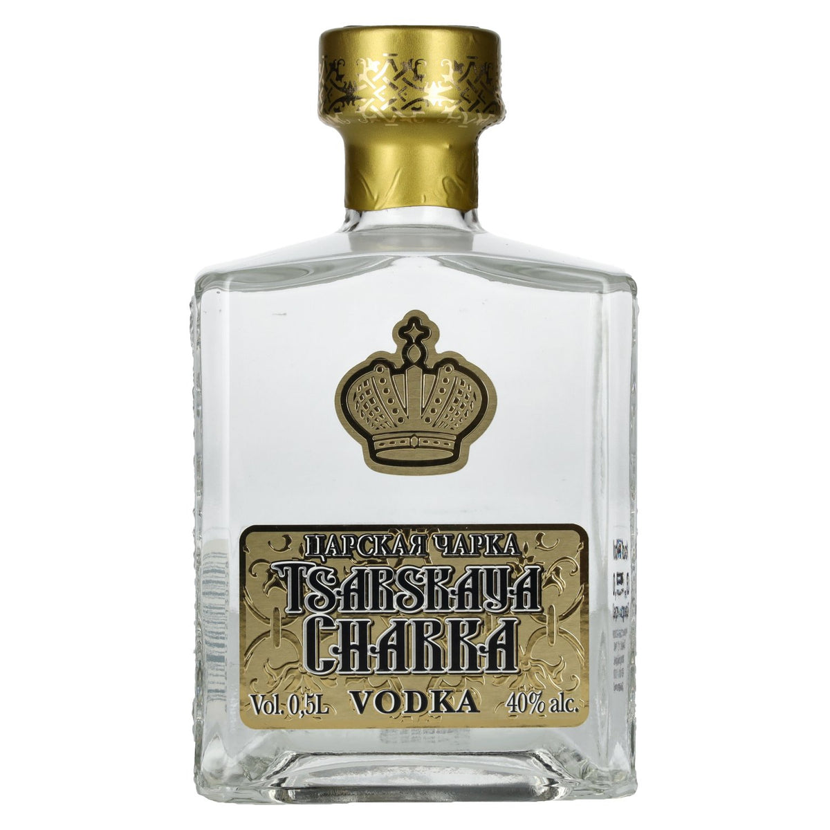 Tsarskaya Charka Vodka GOLD 40 % vol. 0,5 l
