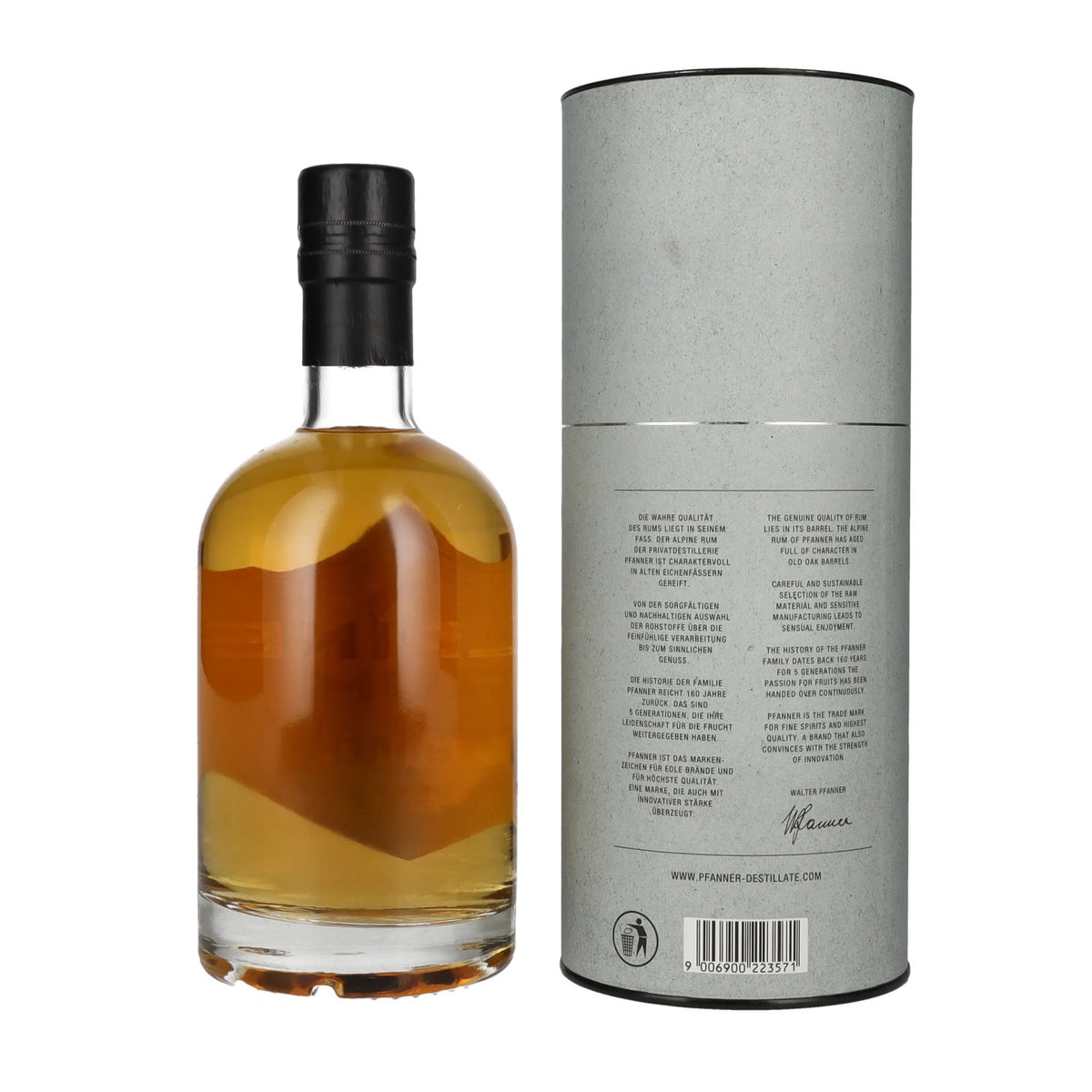 Rhum Pfanner Alpine 40 % vol., 0,7 l, dans un coffret cadeau