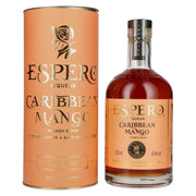 Ron Espero Caribbean Mango &amp; Rum Likeur 40% vol. 0,7 l in geschenkverpakking