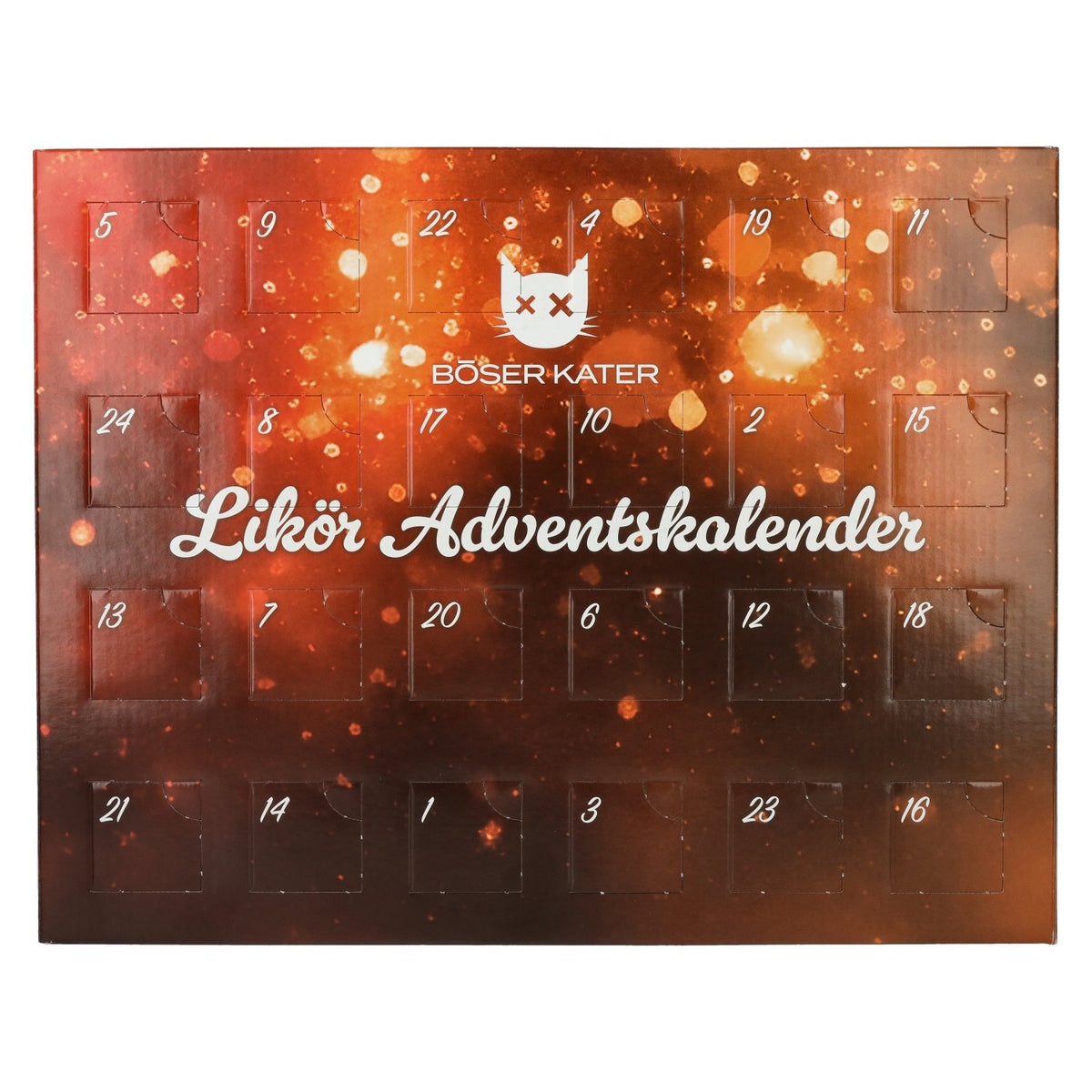 Böser Kater Liqueur Advent Calendar 19.5% vol. 24 x 0.025 l
