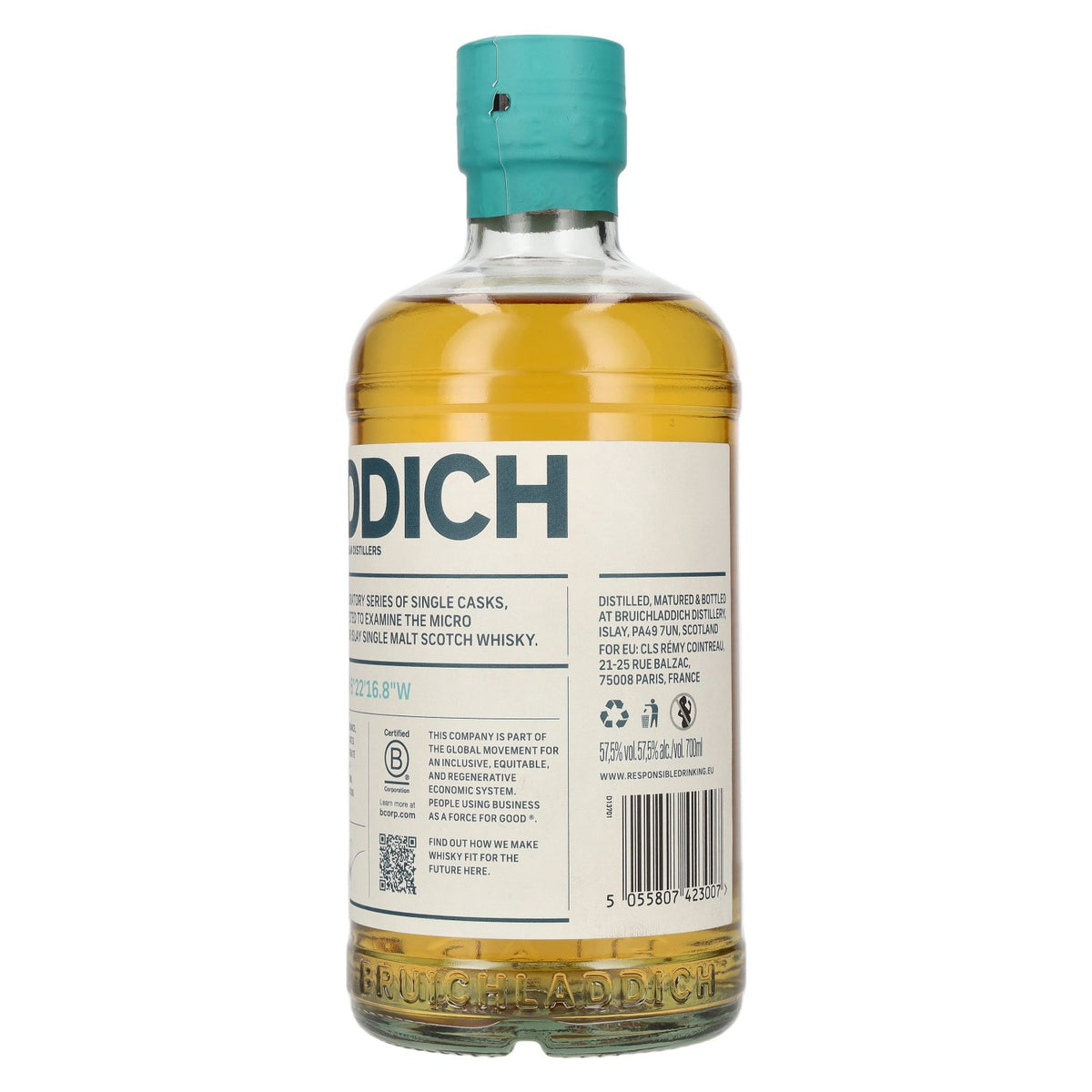 Bruichladdich MICRO-PROVENANCE Single Cask #0715 Islay Single Malt 57,5% Vol. 0,7l