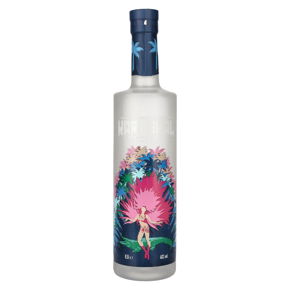 Karneval Premium Vodka Bonez MC &amp; RAF Camora 40% ABV 0.5l