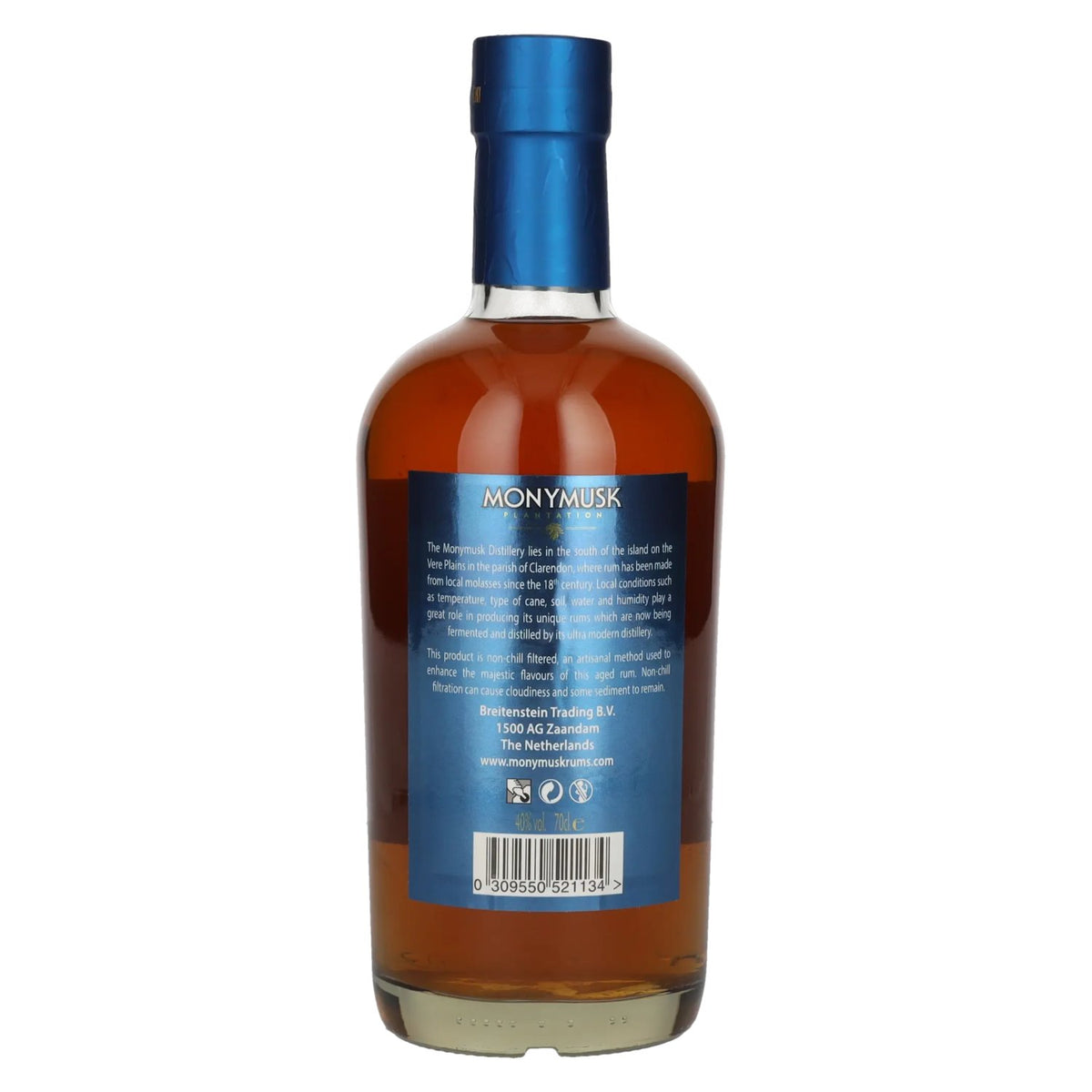 Monymusk Plantation CLASSIC GOLD Rum 40% vol. 0,7 l