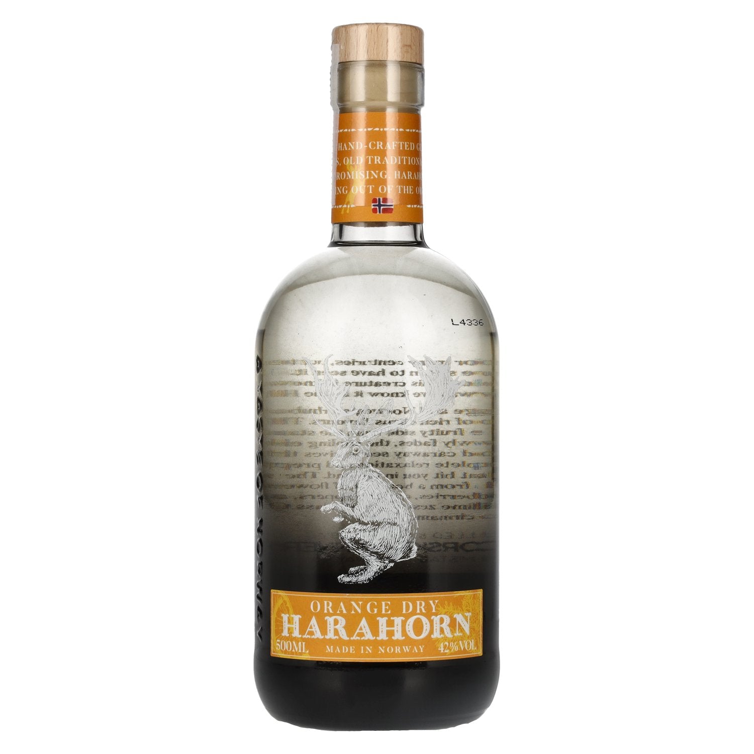 Harahorn Norwegian Orange Dry Gin 42% vol. 0,5l