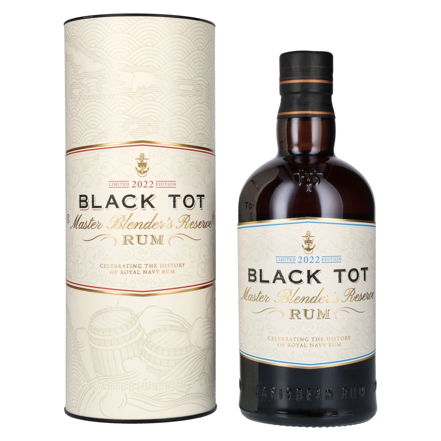Black Tot Rum Master Blender's Reserve Édition limitée 2022 54,5 % vol. 0,7 l dans un coffret cadeau