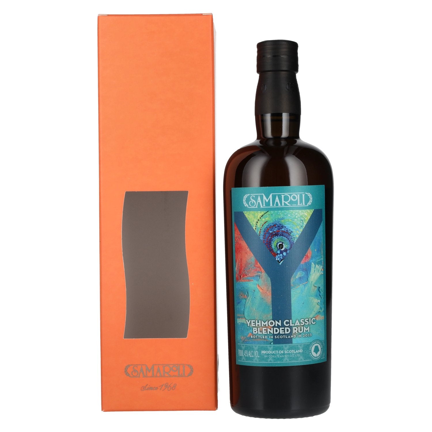 Samaroli Yehmon Classic Blended Rum 2023 45% Vol. 0,7l in gift box