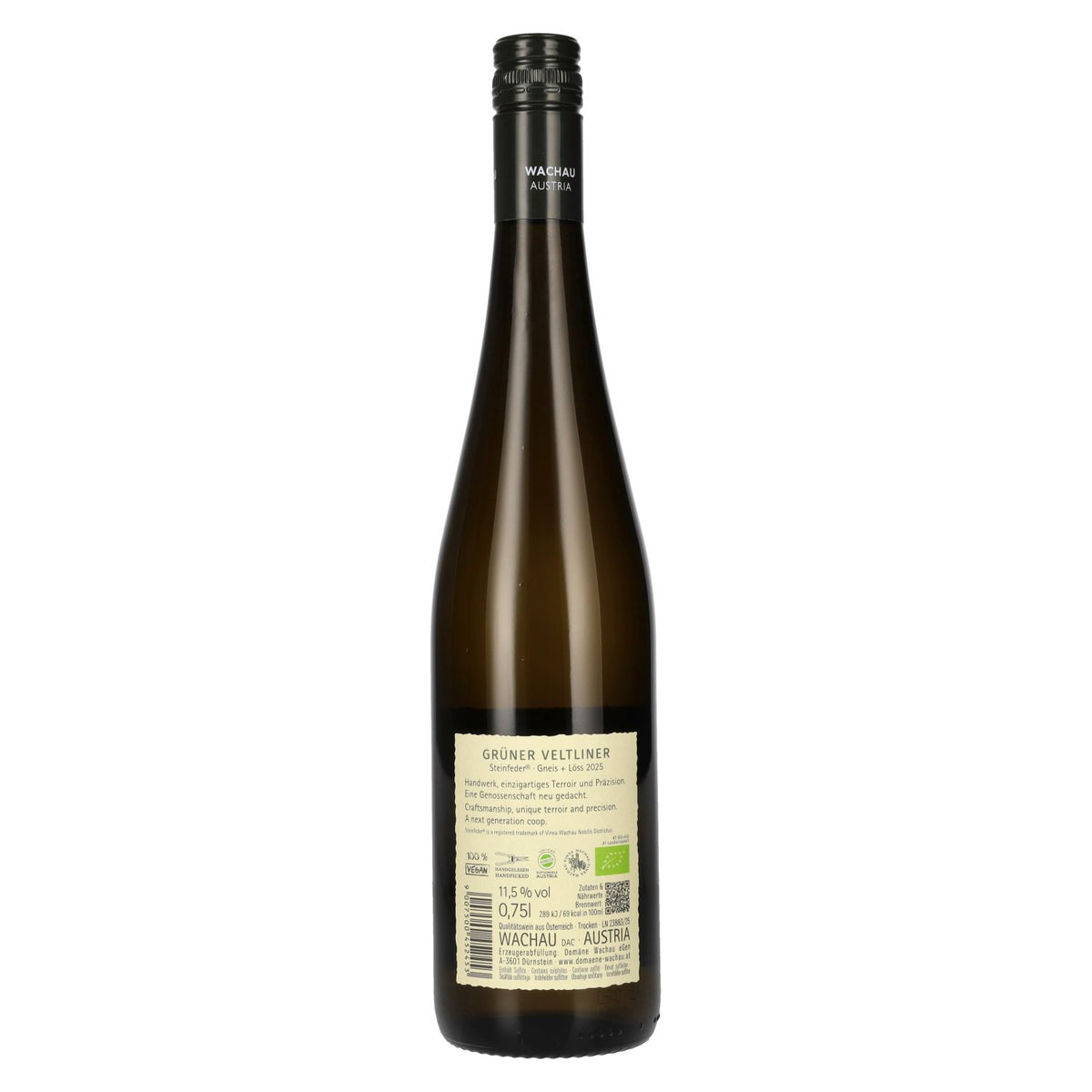 Domäne Wachau Grüner Veltliner Steinfeder Gneis + Löss 2025 11,5% Vol. 0,75l