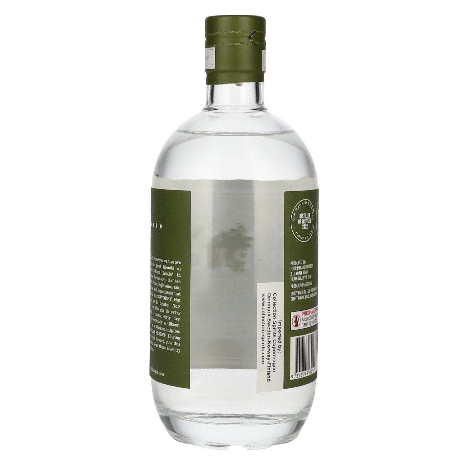Four Pillars OLIVE LEAF Gin 43,8% Vol. 0,7l