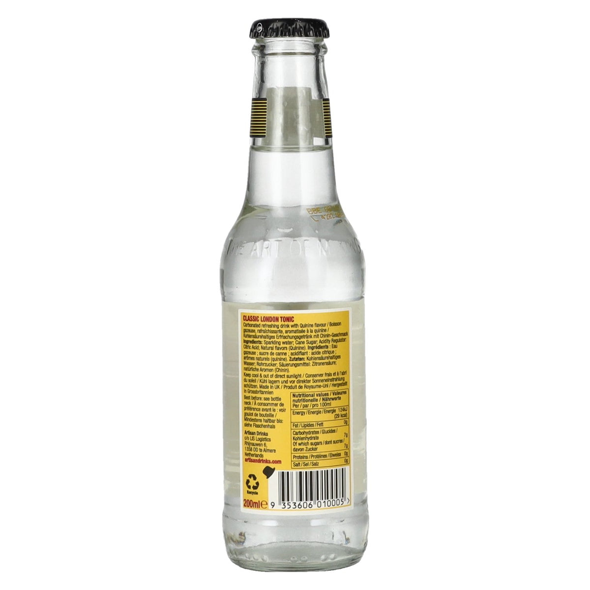 The Artisan Classic London Tonic 0,2 l