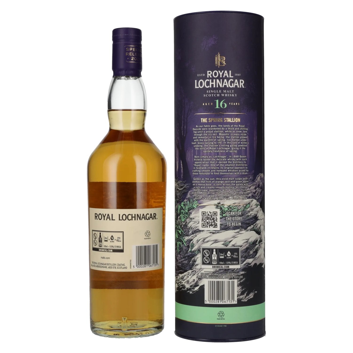Royal Lochnagar 16 Years Old Special Release 2021 57,5% Vol. 0,7l en boîte cadeau