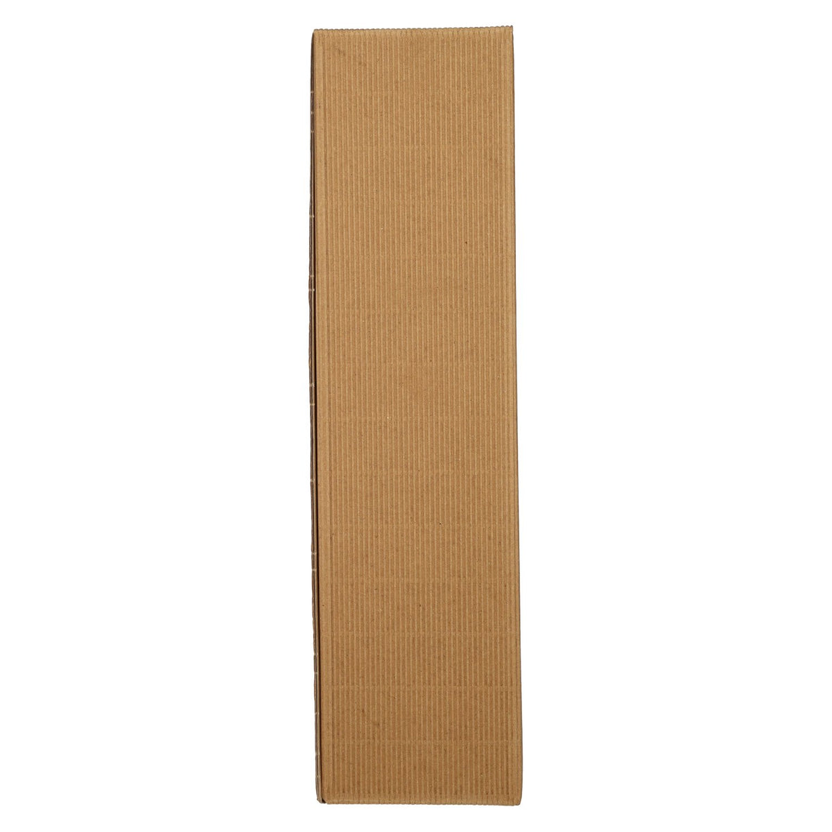 Vouwdoos met open golf, naturel, 1 stuk