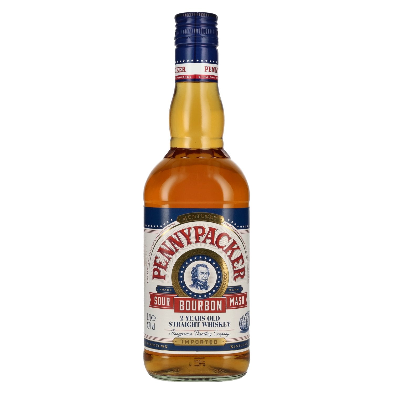 PennyPacker Kentucky Straight Bourbon Whiskey 40% Vol. 0,7l