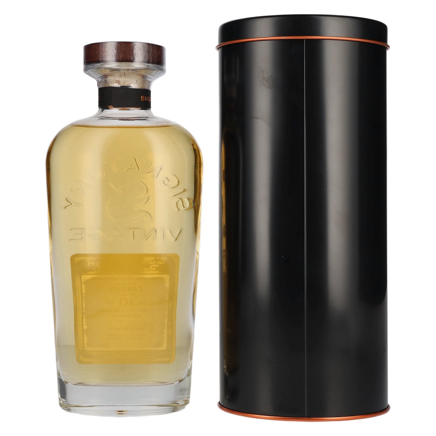 Signatory Vintage CARDHU 10 Years Old Refill Hogshead Cask Strength #1132 2016 58,4% Vol. 0,7l in Tinbox