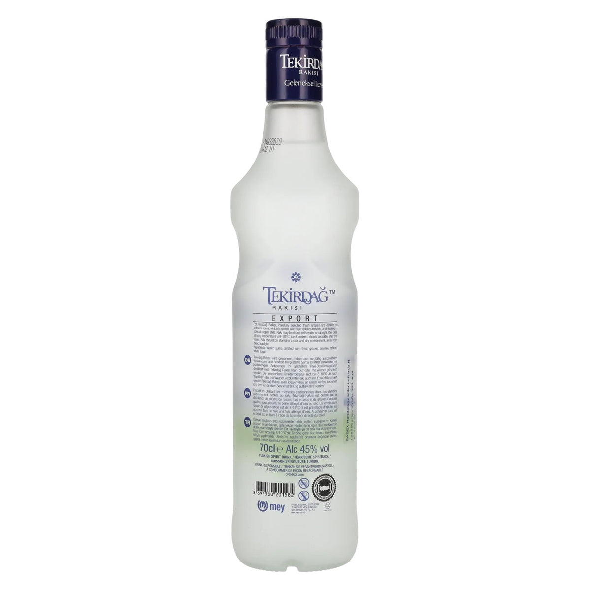 Tekirdag Rakisi 45% vol. 0,7 l