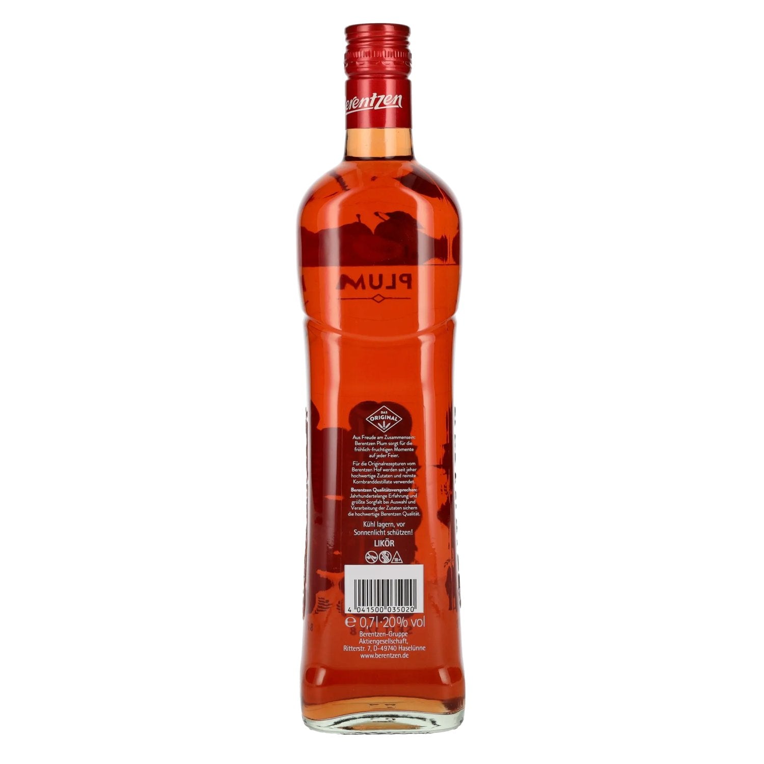 Berentzen Plum Liqueur 20% Vol. 0,7l
