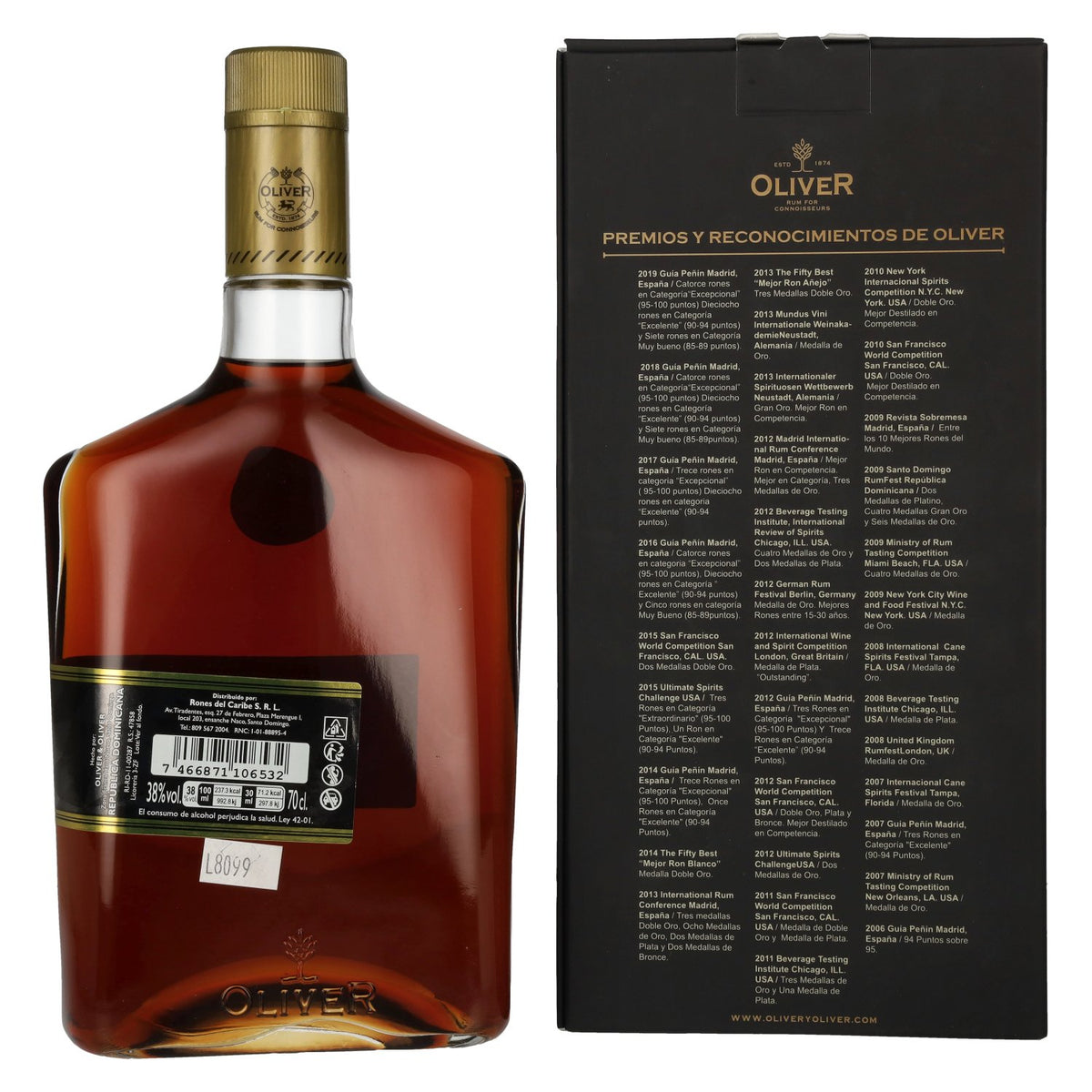 Bãvaro BLACK Spirit Drink 38% Vol. 0,7l in Geschenkbox