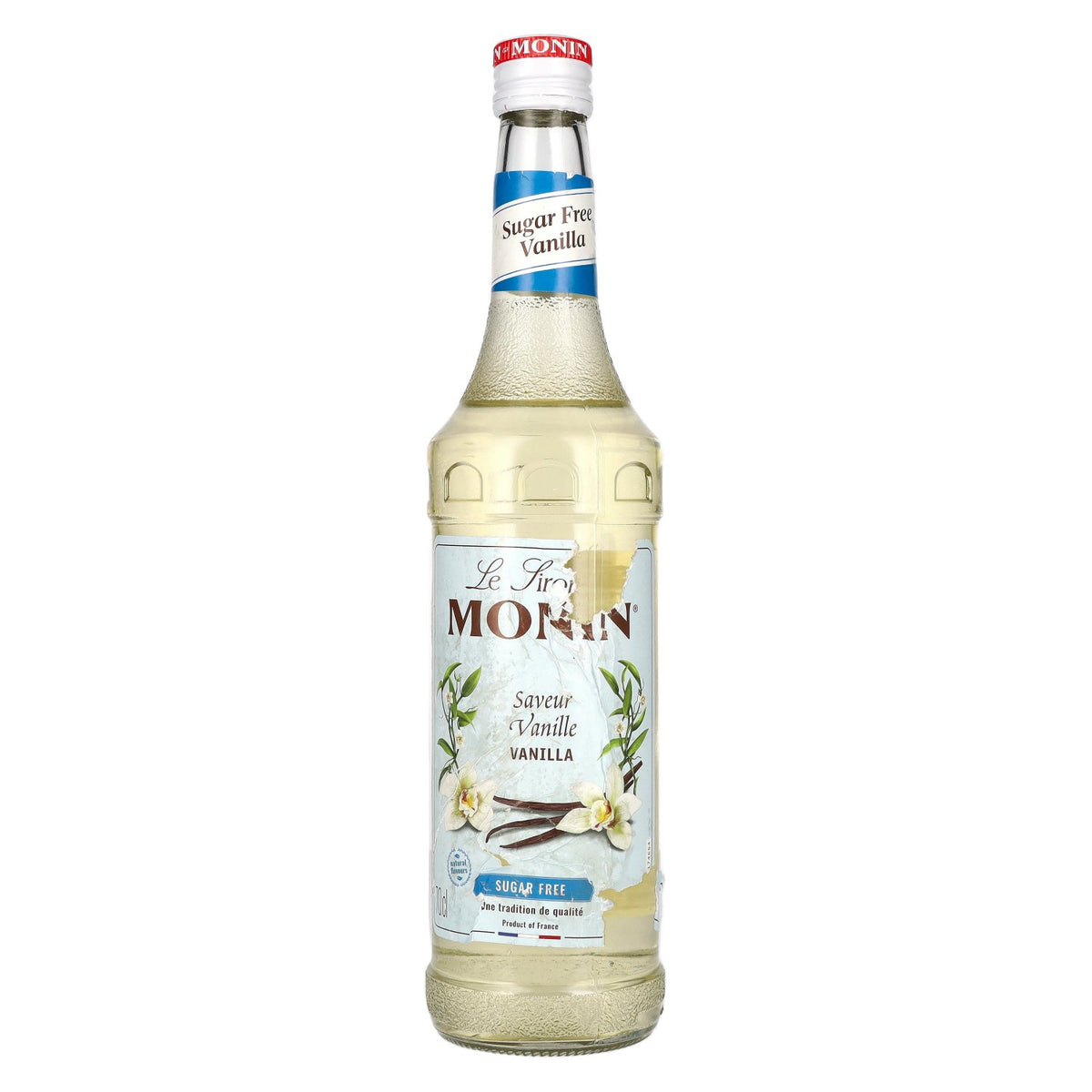 Monin VANILLE suikervrije siroop 0,7 l
