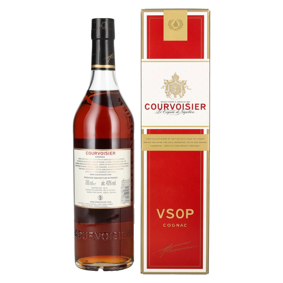 Courvoisier VSOP 40% Vol. 0,7l in Geschenkbox