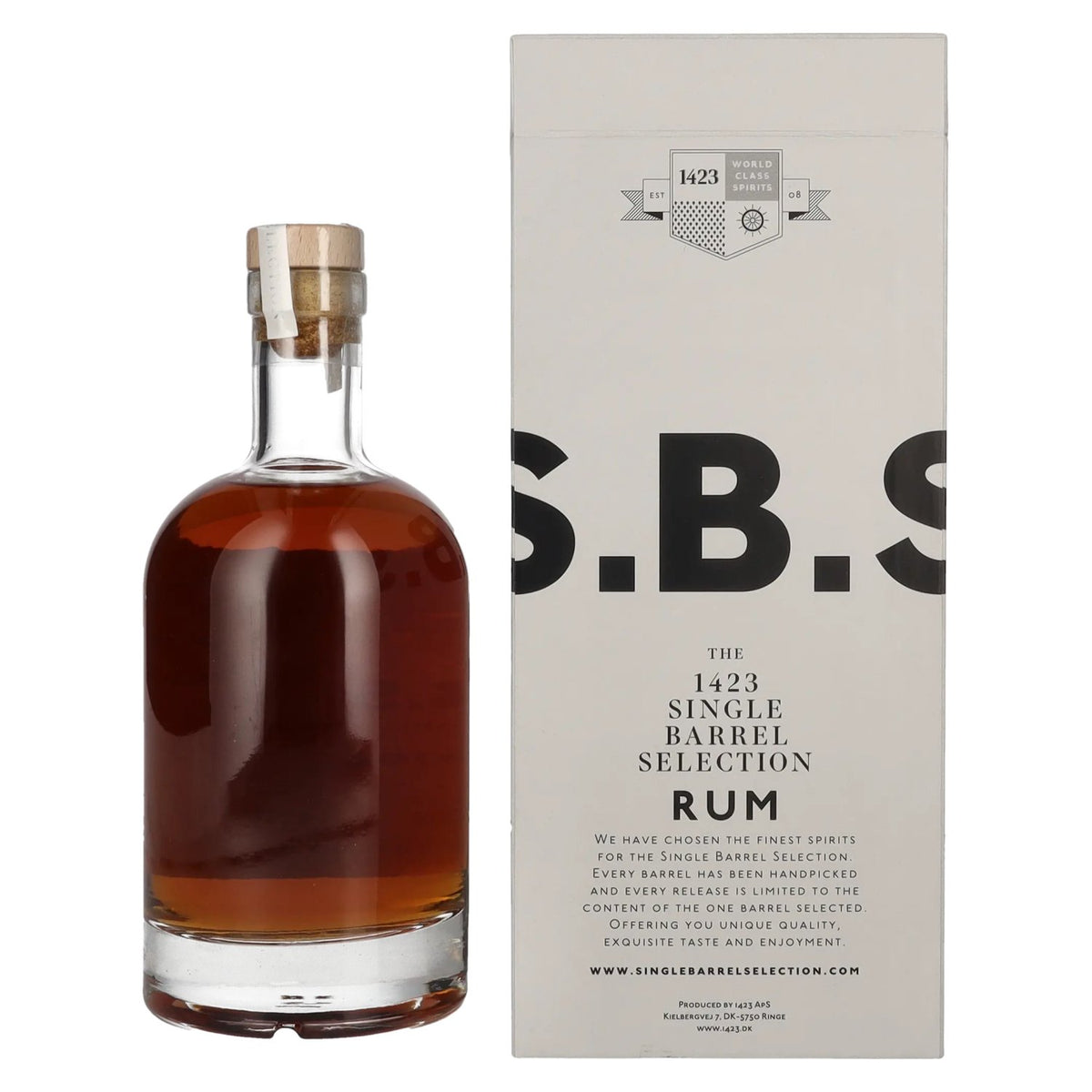 1423 S.B.S FIJI Rum Single Barrel Selection 2004 68,3% Vol. 0,7l in Geschenkbox