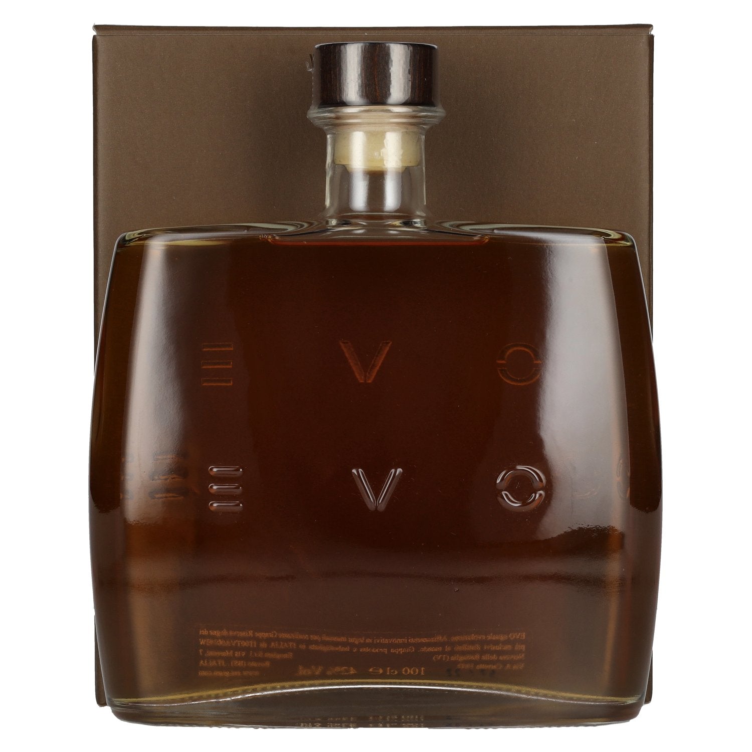 EVO Grappa Riserva 42% Vol. 1l en boîte cadeau