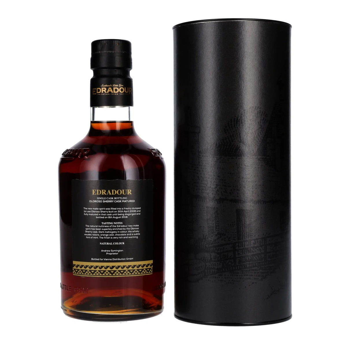 Edradour 10 Years Old HOMAGE TO SAMOA Highland Single Malt 46% ABV 0.7l in a gift box