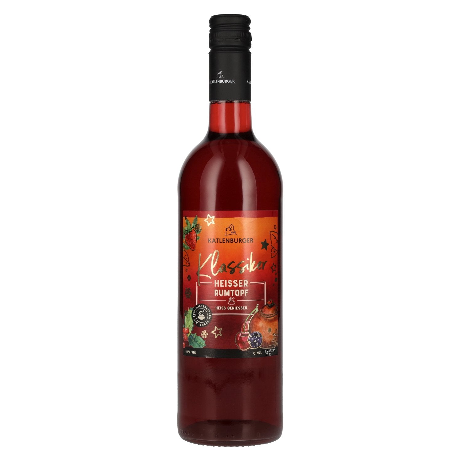 Katlenburger KLASSIKER Rumtopf chaud 9 % vol. 0,75 l