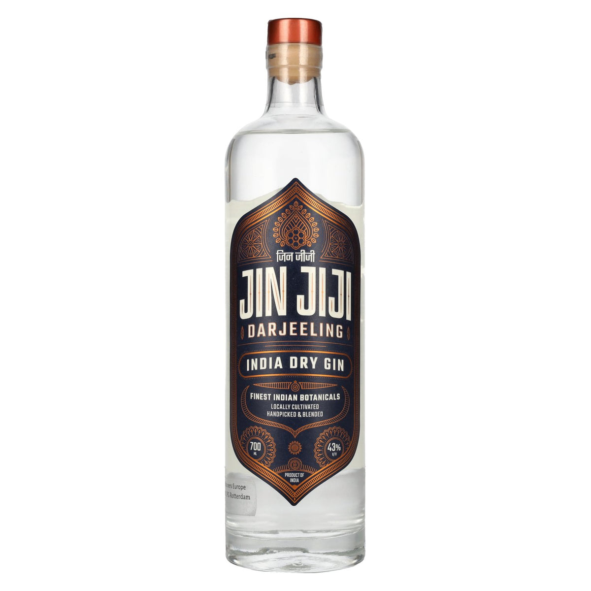 Jin Jiji Darjeeling India Dry Gin 43 % vol. 0,7 l