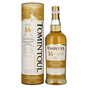 Tomintoul 16 ans d'âge « The Gentle Dram », whisky single malt écossais, édition limitée 2004, 46 % vol., 0,7 l, dans un coffret cadeau