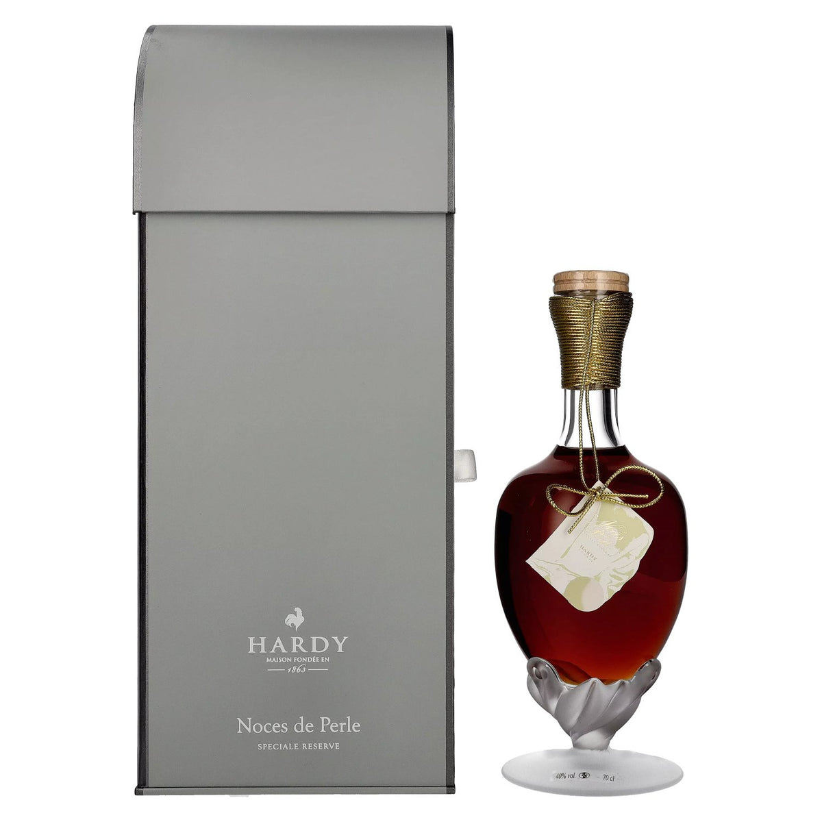 Hardy Cognac Noces de Perle Speciale Reserve 40 % vol., 0,7 l, dans un coffret cadeau