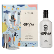 Opivm Imperial Spirits Dry Gin 40% vol. 0.7 l in a gift box with a glass and measuring cup