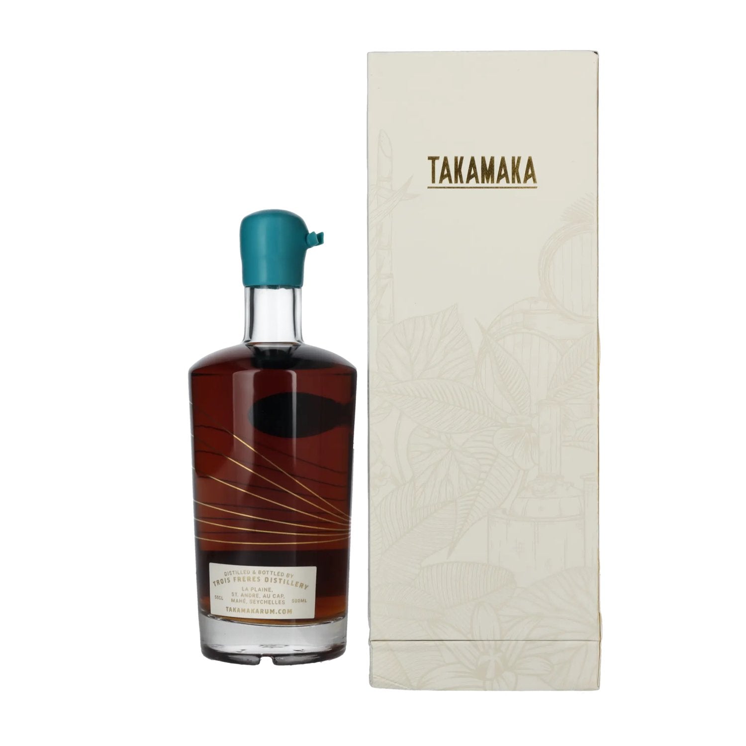 Takamaka LE CLOS EX PALO CORTADO Rum 56,2% Vol. 0,5l in geschenkverpakking