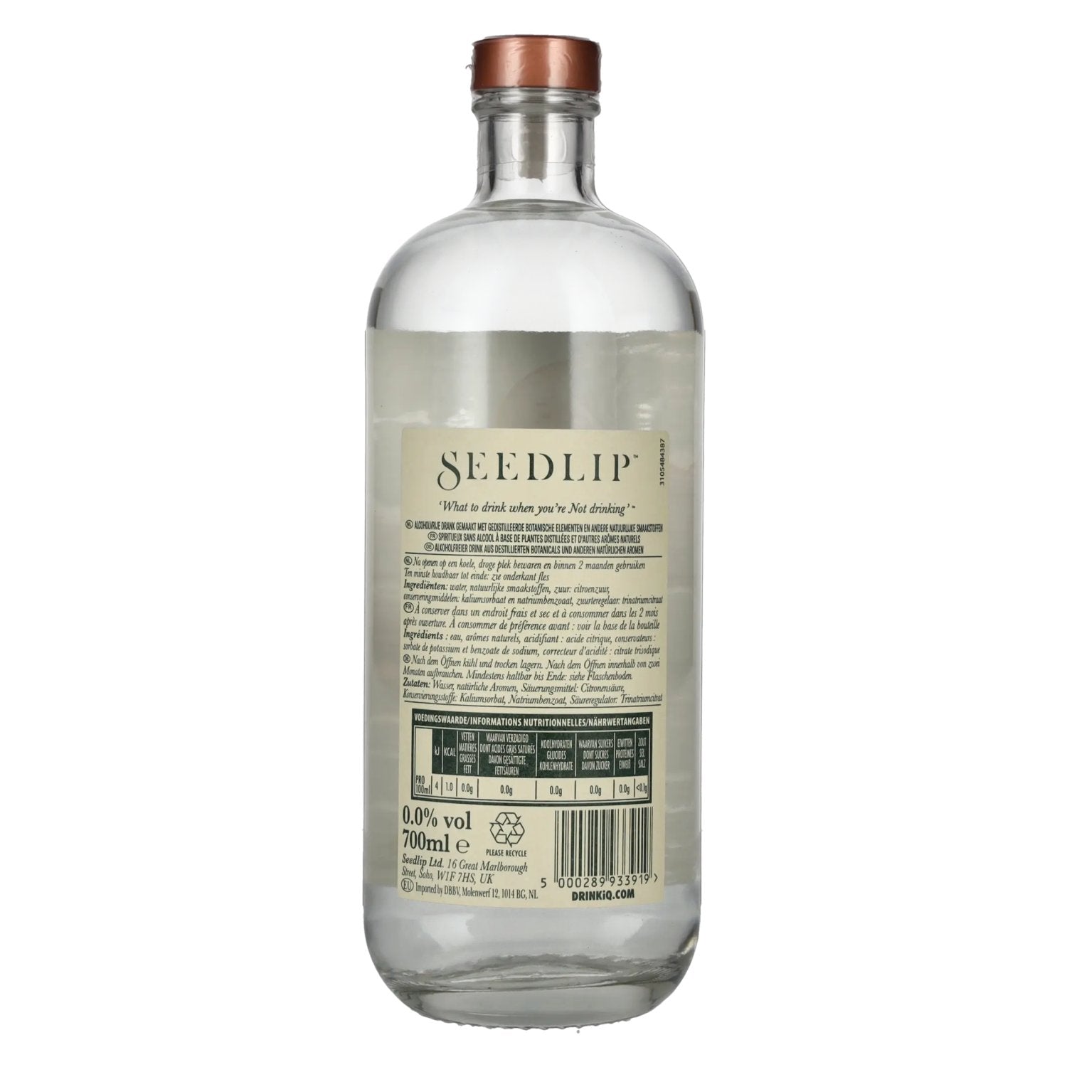 Seedlip GROVE 42 Non-Alcoholic Spirit 0,7l