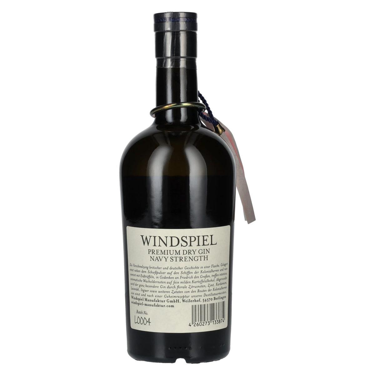 Windspiel Premium Dry Gin Navy Strength 57% vol. 0.5 l