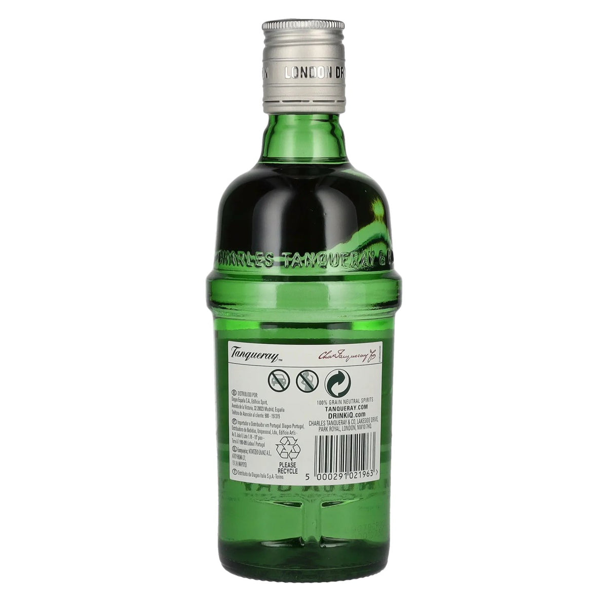 Tanqueray LONDON DRY GIN Export Strength 43.1% vol. 0.35 l