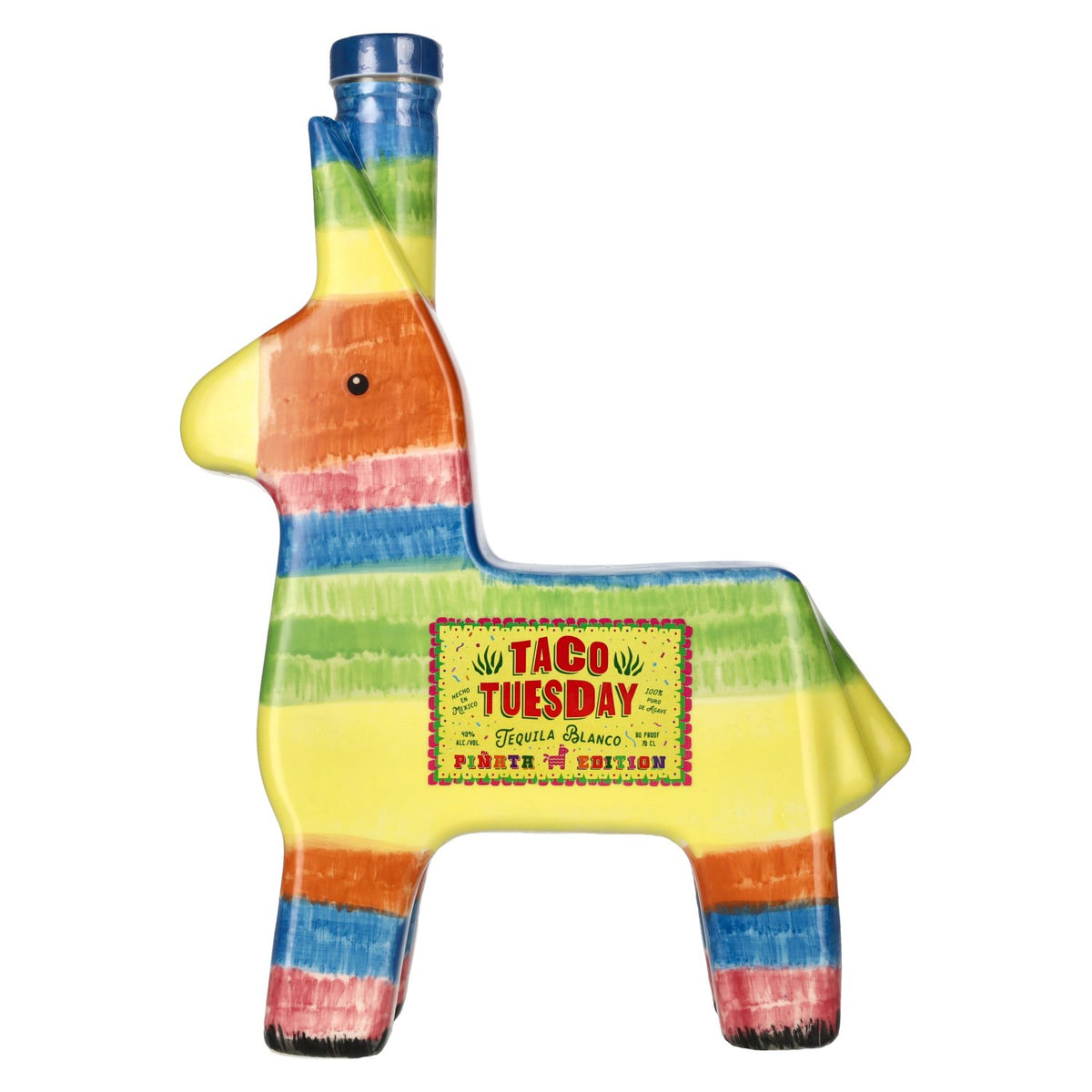 Taco Tuesday Blanco 100% de Agave Edicion PIÑATA 40% Vol. 0,7l