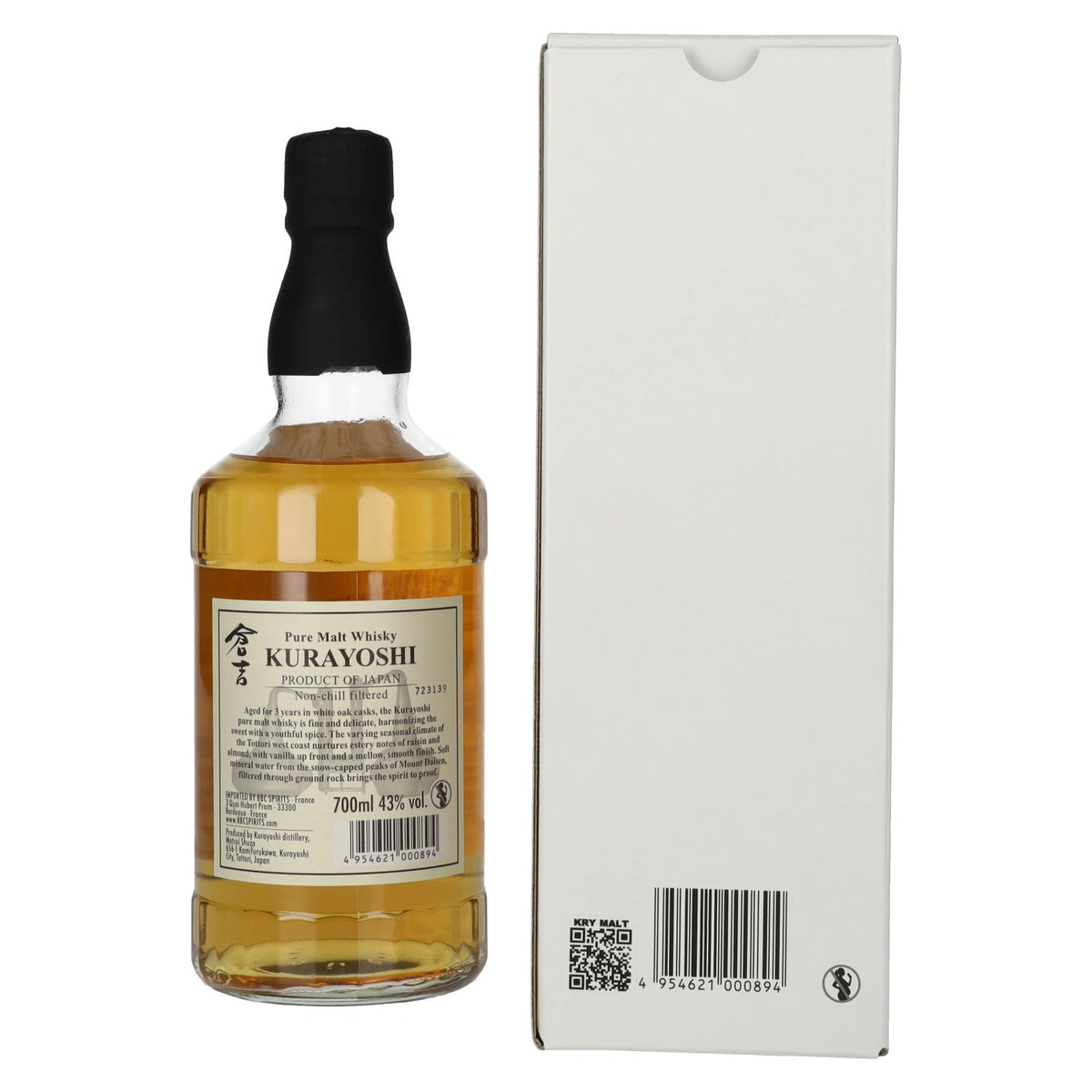 Matsui Whisky THE KURAYOSHI Pure Malt Whisky 43% Vol. 0,7l in Geschenkbox