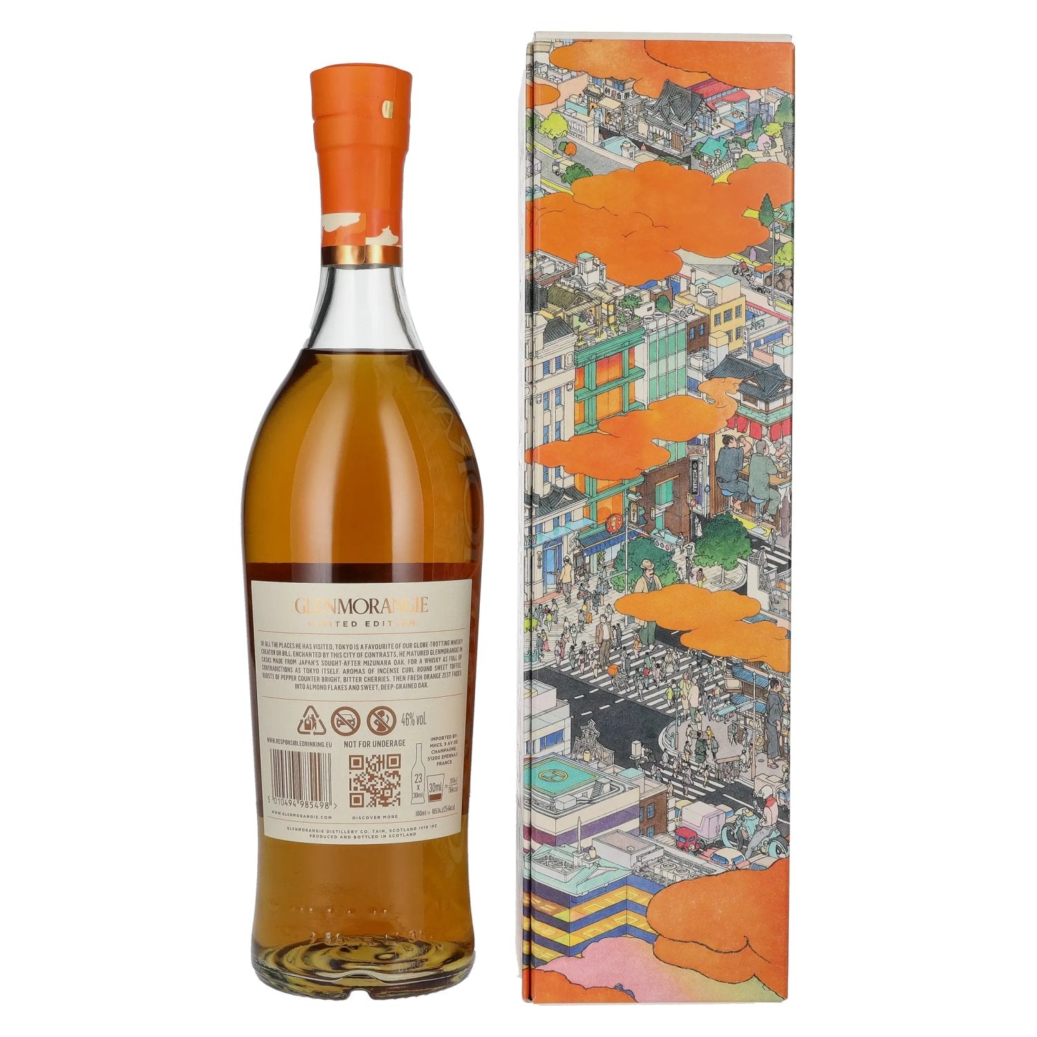 Glenmorangie A TALE OF TOKYO Highland Single Malt Limited Edition 46% Vol. 0,7l en coffret cadeau