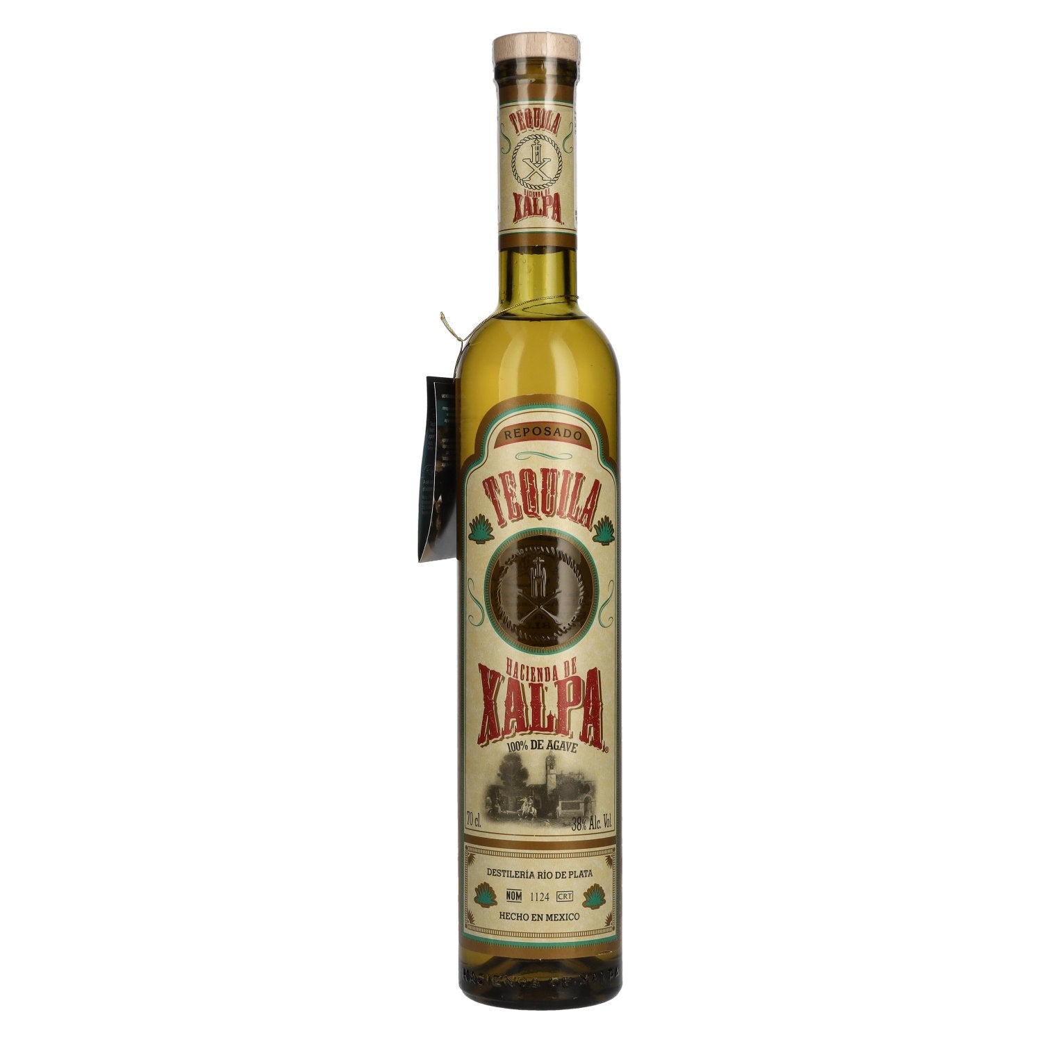 Hacienda De Xalpa Tequila Reposado 100% de Agave 38% vol. 0,7l