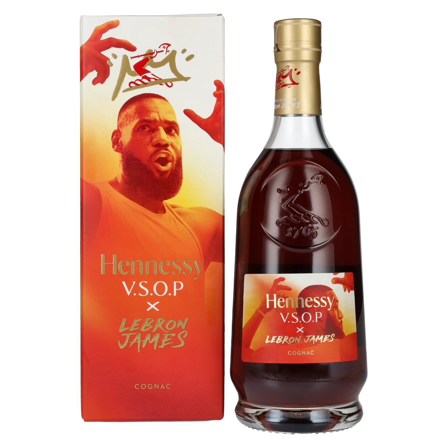 Hennessy V.S.O.P X LEBRON JAMES Cognac Limited Edition 40% Vol. 0,7l in Geschenkbox