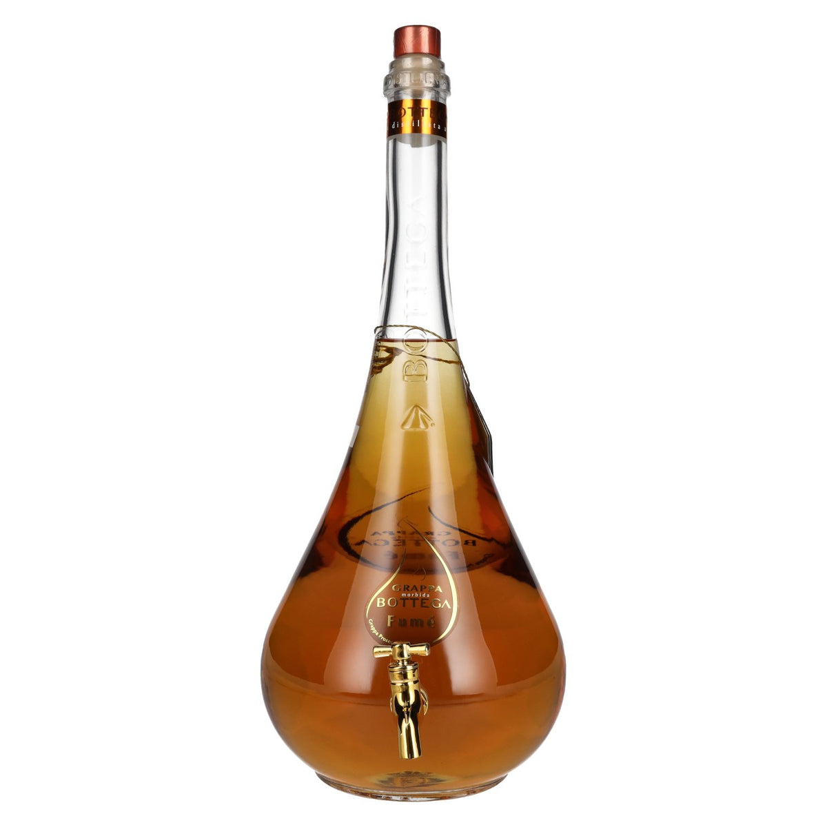 Bottega Grappa Prosecco Barricata Fumè 38% ABV 3l