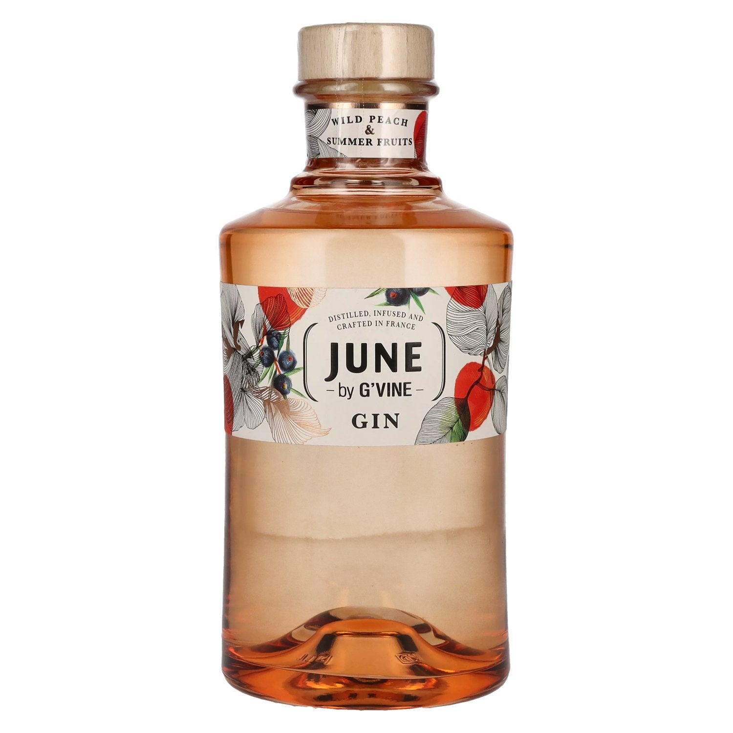 JUNE van G'Vine Gin Wilde perzik &amp; zomerfruit 37,5% Vol. 0,7l