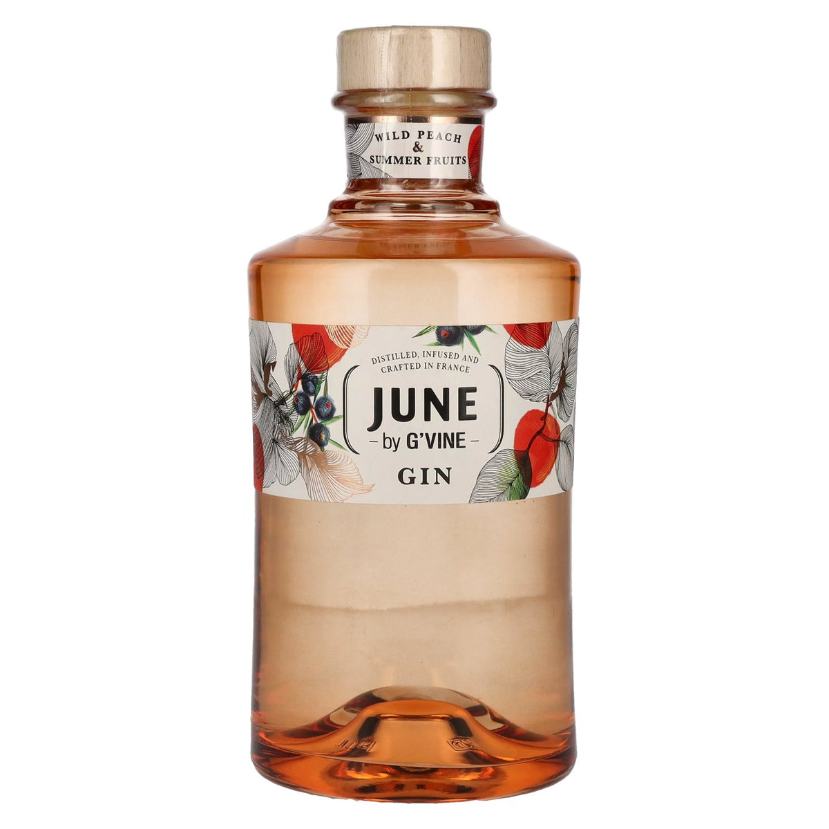 JUNE by G'Vine Gin Pêche sauvage et fruits d'été 37,5 % vol. 0,7 l