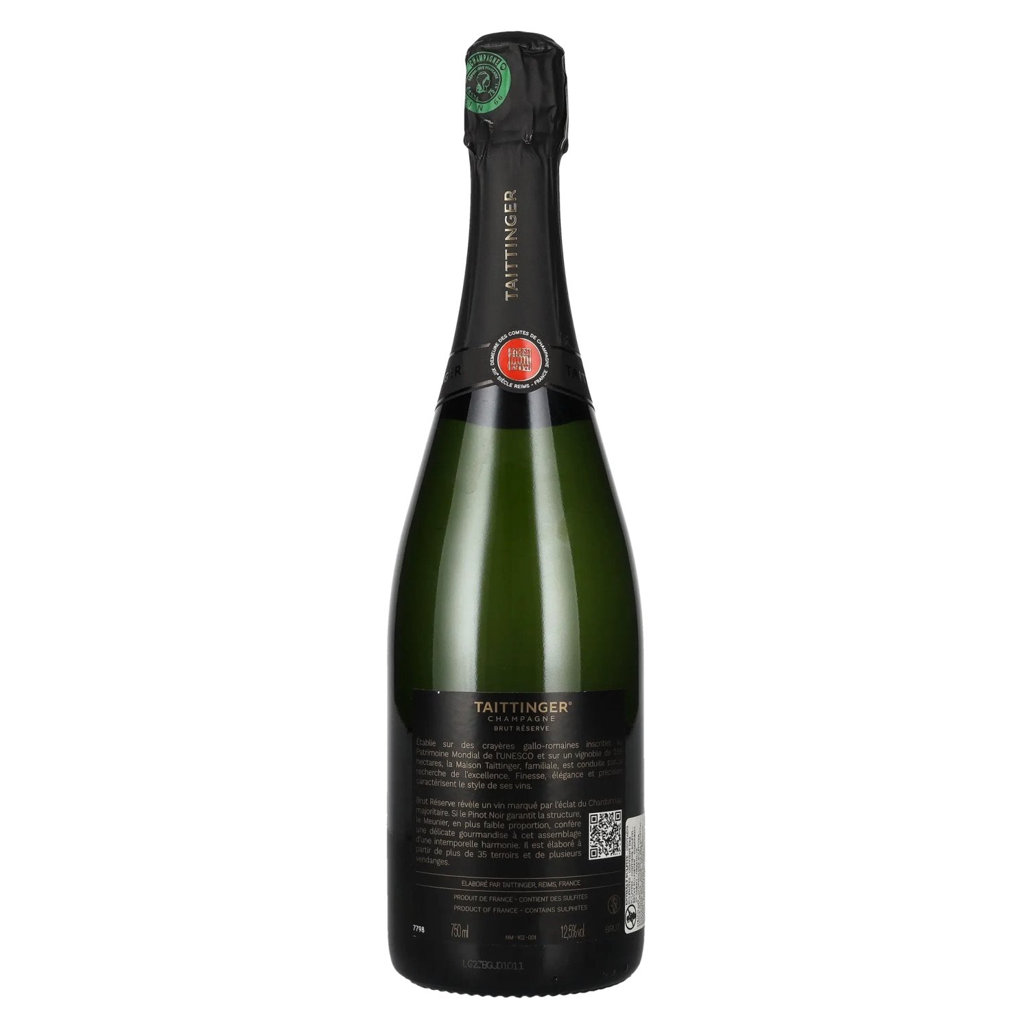 Taittinger Champagne Réserve Brut 12,5% Vol. 0,75l